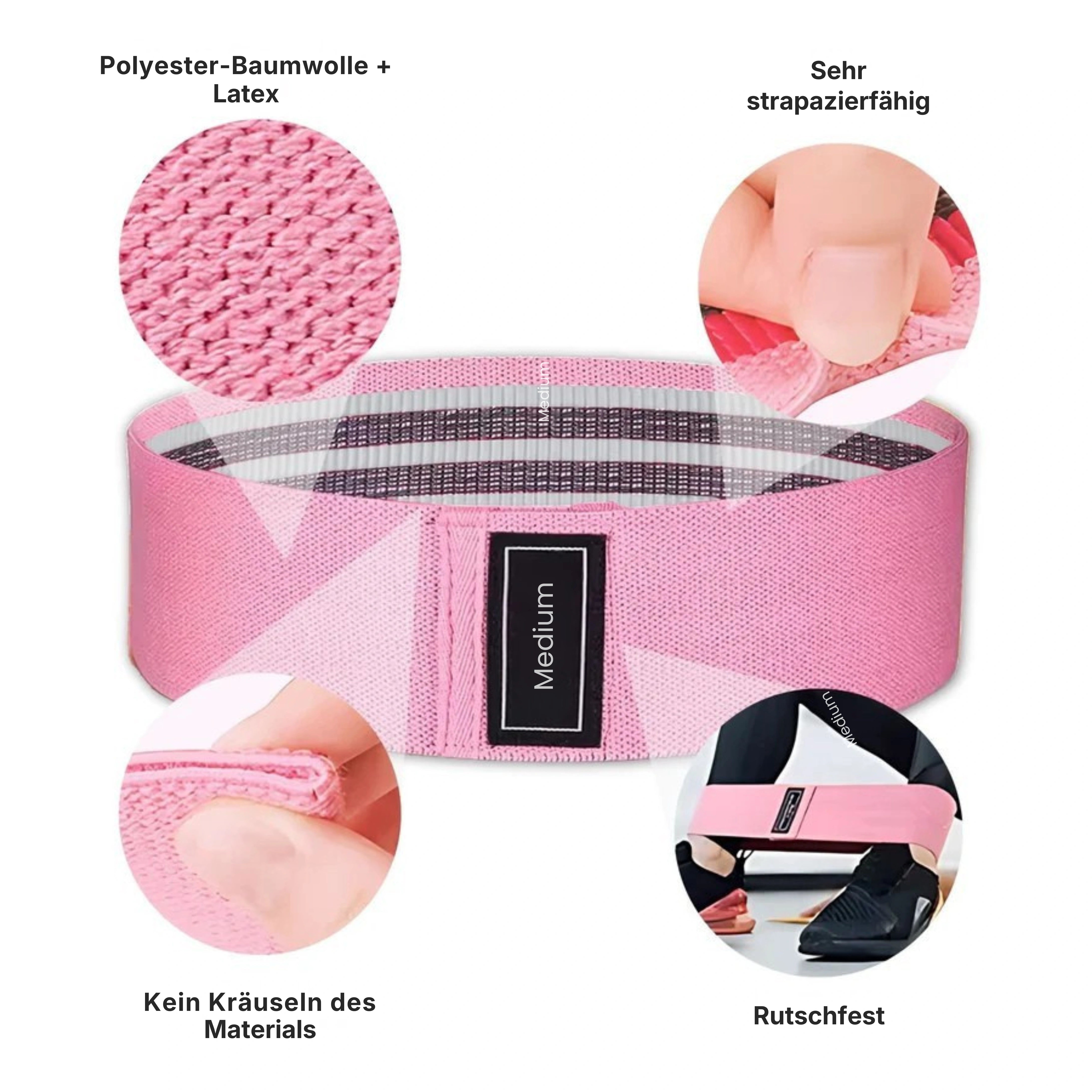 Deine Pilates-Fitnessbänder